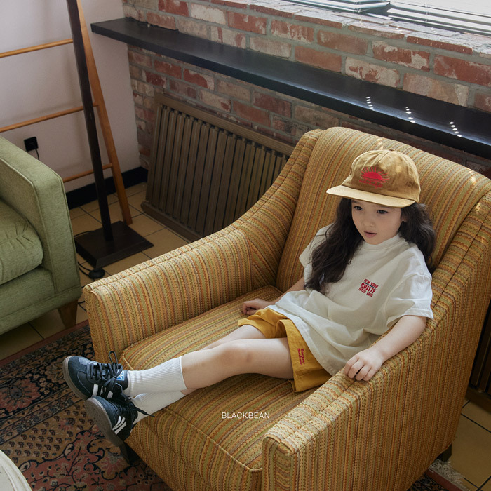 正韓夏BLACKBEAN 小童兩紐約市1999上衣