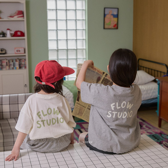 正韓夏BLACKBEAN 小童兩FOLLOW STUDIO上衣