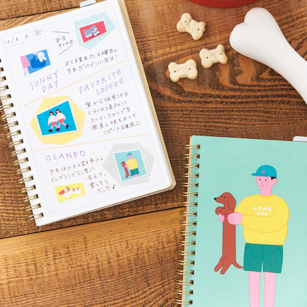 king jim hitotoki note ring comic size dog