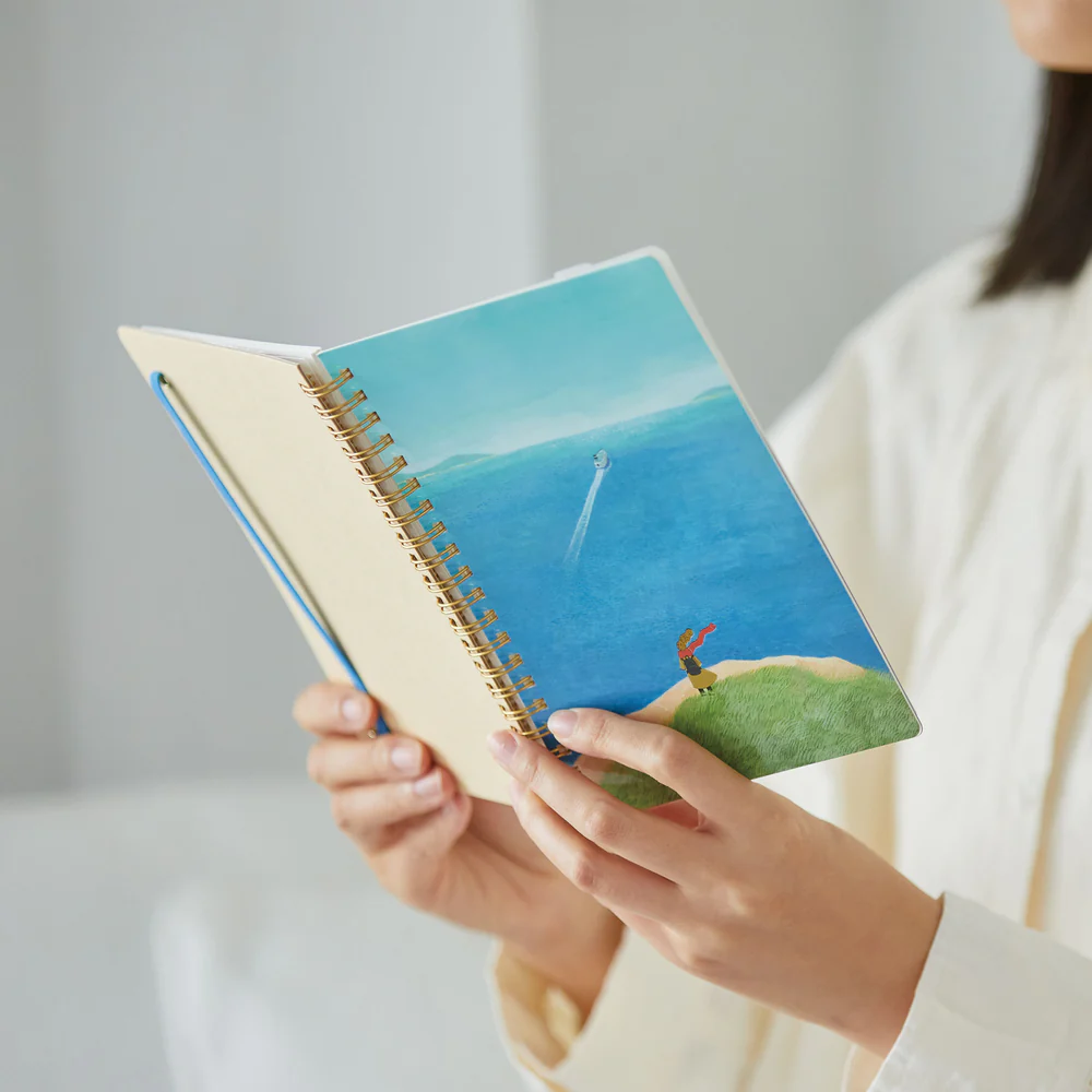 king jim hitotoki note ring comic size go on a trip