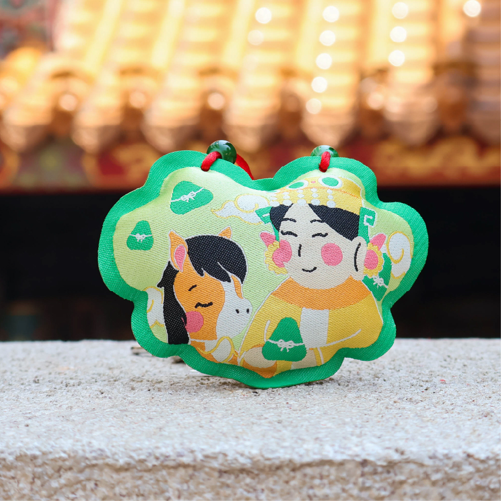 【捐肉粽給弱勢-贈香包】傳粽千里-幫助失依孤老也能渡過佳節（贈鎮瀾宮限量添加百年香灰馬年香包）