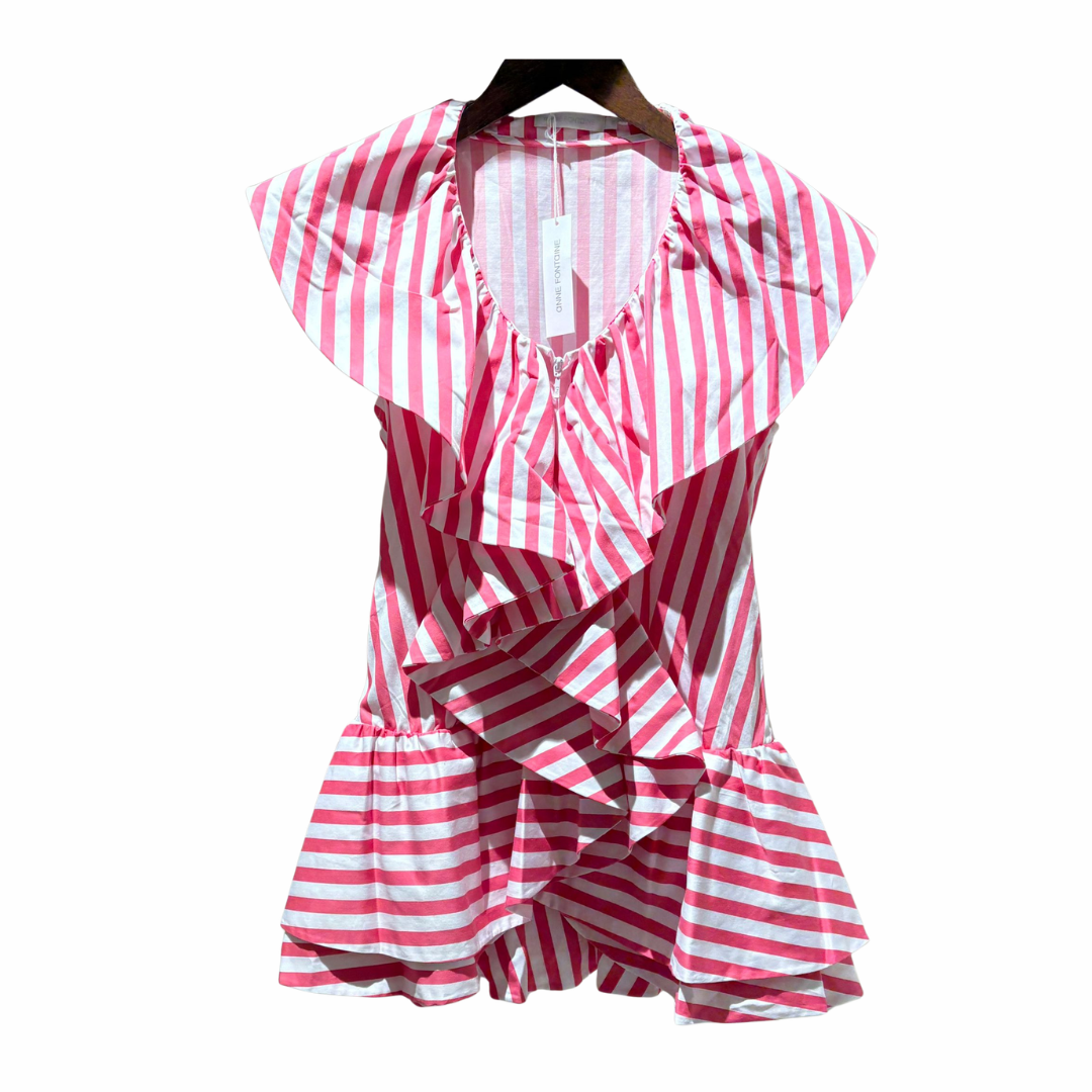 1AF0323-267 [ANNE FONTAINE] Shirts Pink Glo #P23F269753 (EU)