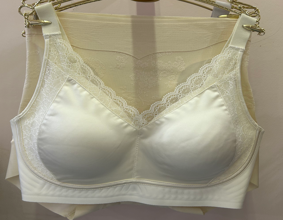 B03 ( 1SET 胸圍+ 底褲 ) Q967訂製款緞面蕾絲養護內衣 $239/1套