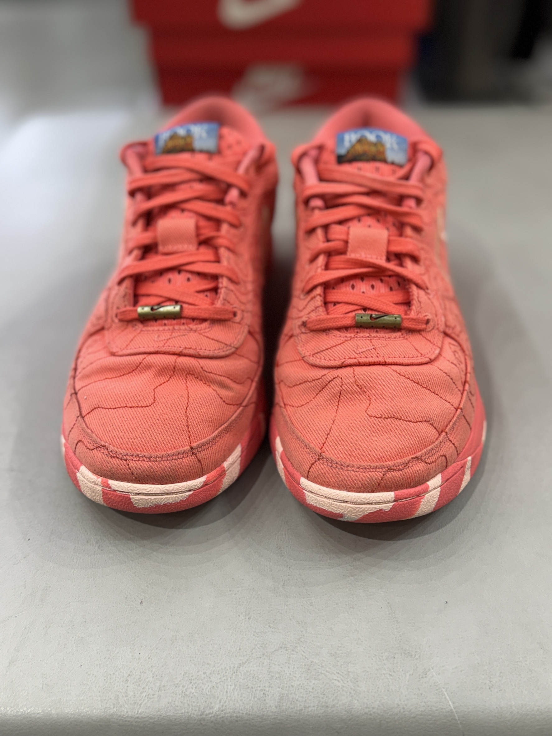 [ 二手US10/28CM ] NIKE BOOK 1 TEXT EP 亞利桑那州 紅岩色 實戰 緩震 籃球鞋【IB8053-800】CHAPTER ONE PINKS  25SALE