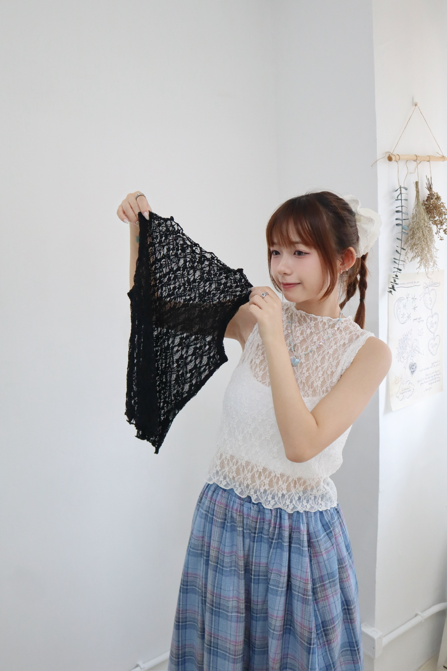 熱賣400+ 四季ok超好着Lace vest 2.0 兩色入
