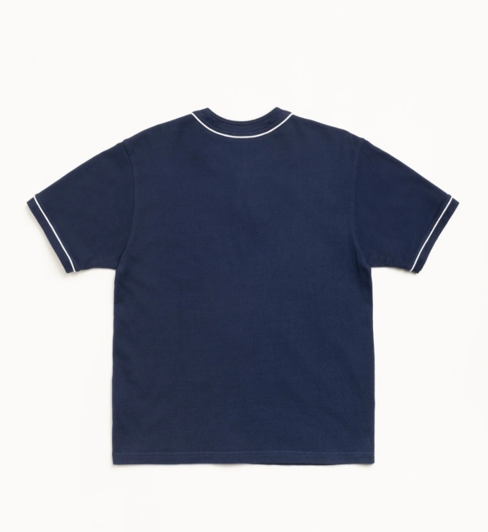 現貨|Stussy Arch Baseball Jersey NAVY