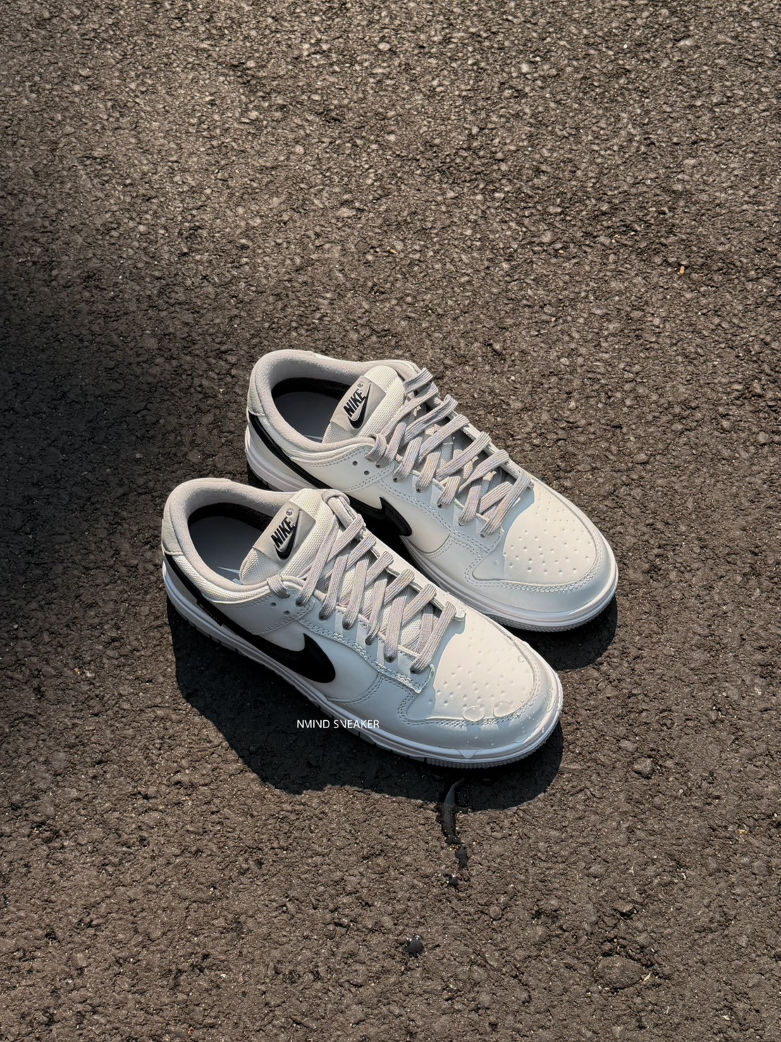 <降價了!!!> Nike Dunk Low Gore-Tex "White Black" 防潑水 煙灰