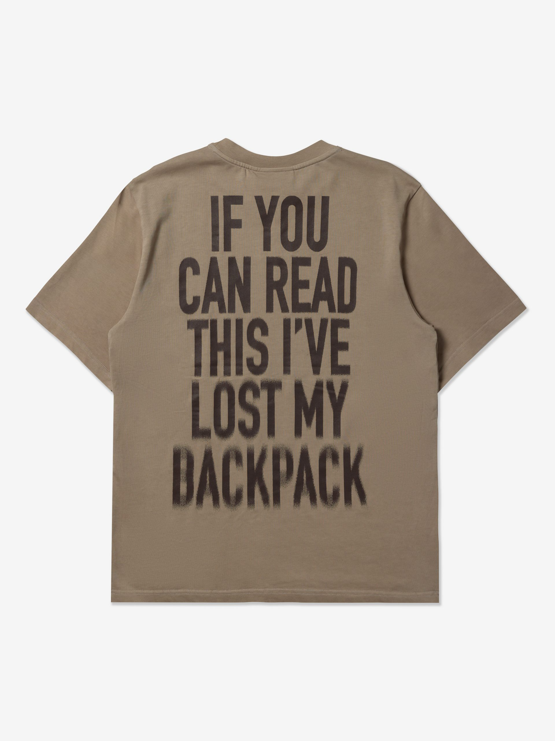 PURPLE MOUNTAIN OBSERVATORY｜LOST MY BACKPACK SS TEE