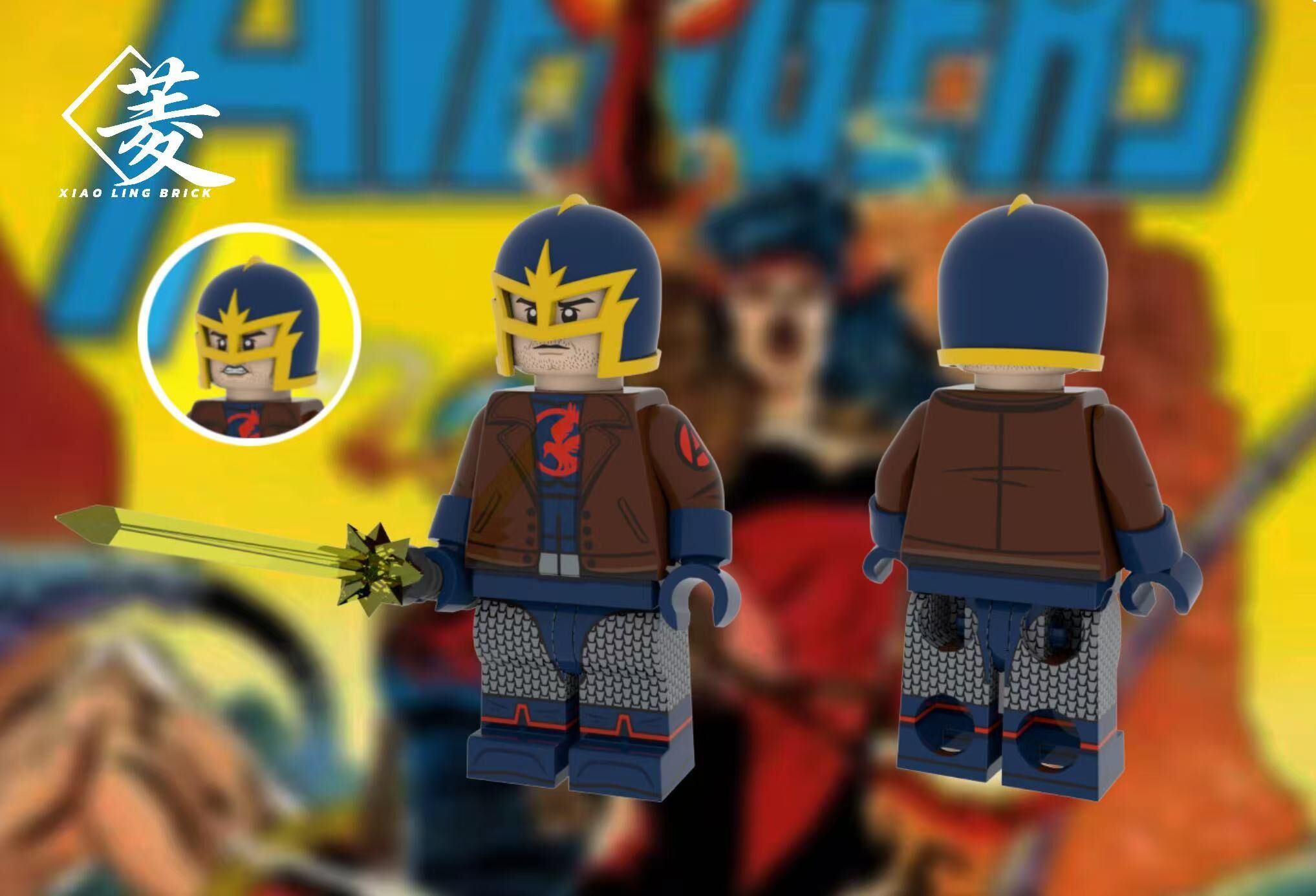 【Preorder】【XiaoLingBrick】Black Knight