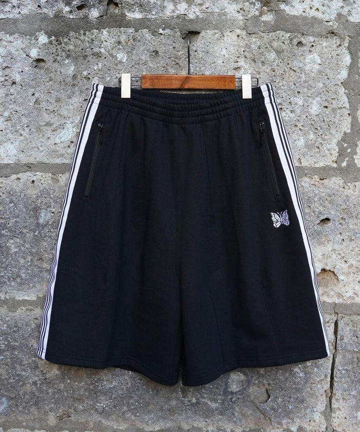 現貨|Needles H.D. Track Short - Cotton Jersey BLACK