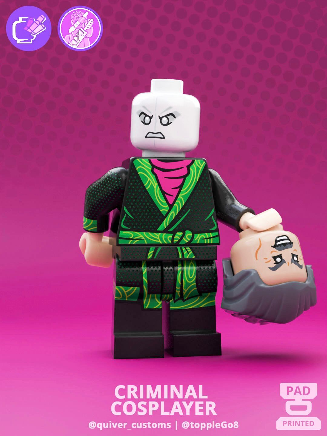 【Preorder】【Quiver Customs】Chameleon