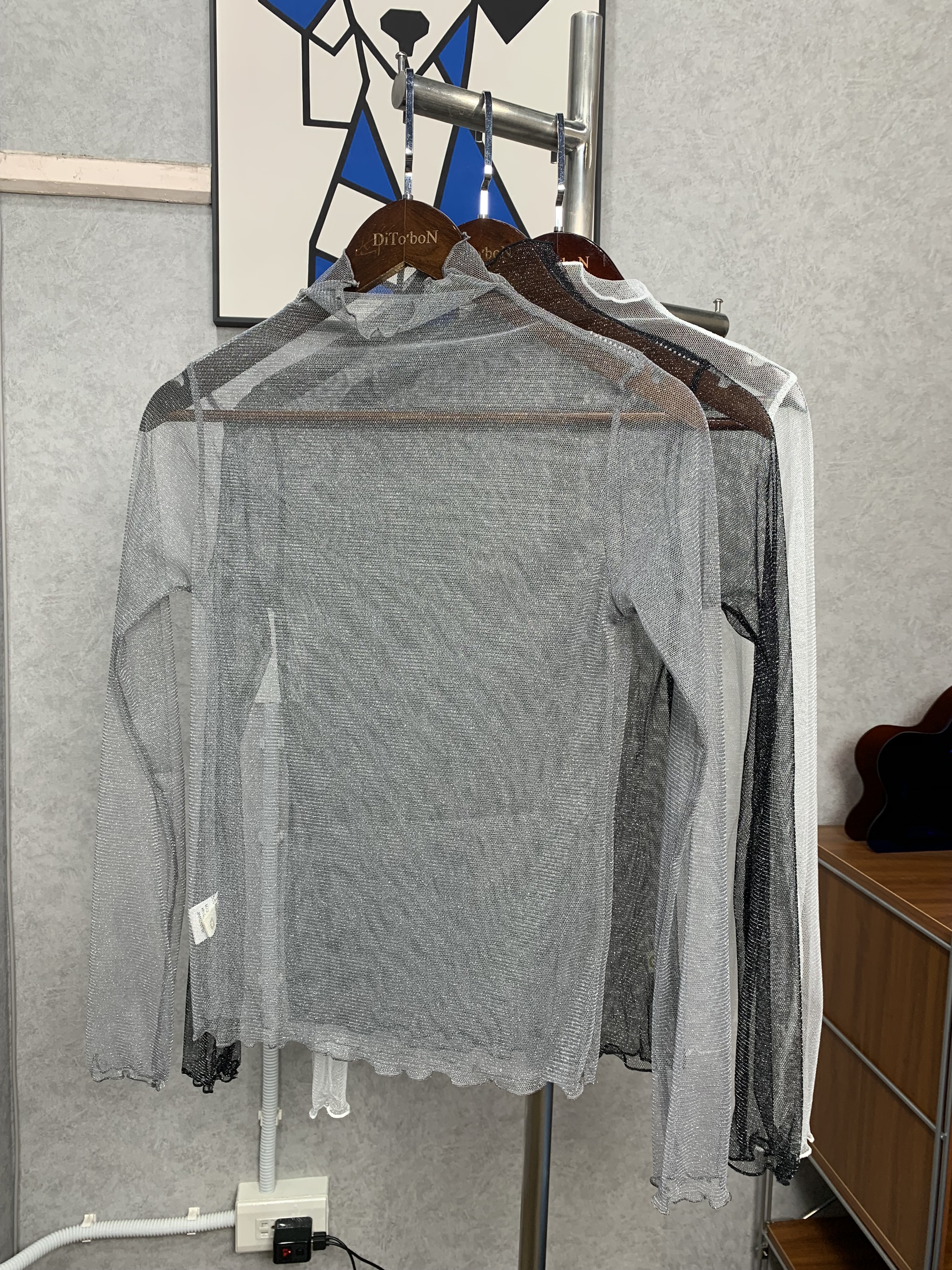 8839 金蔥感打底上衣 - 3 colors