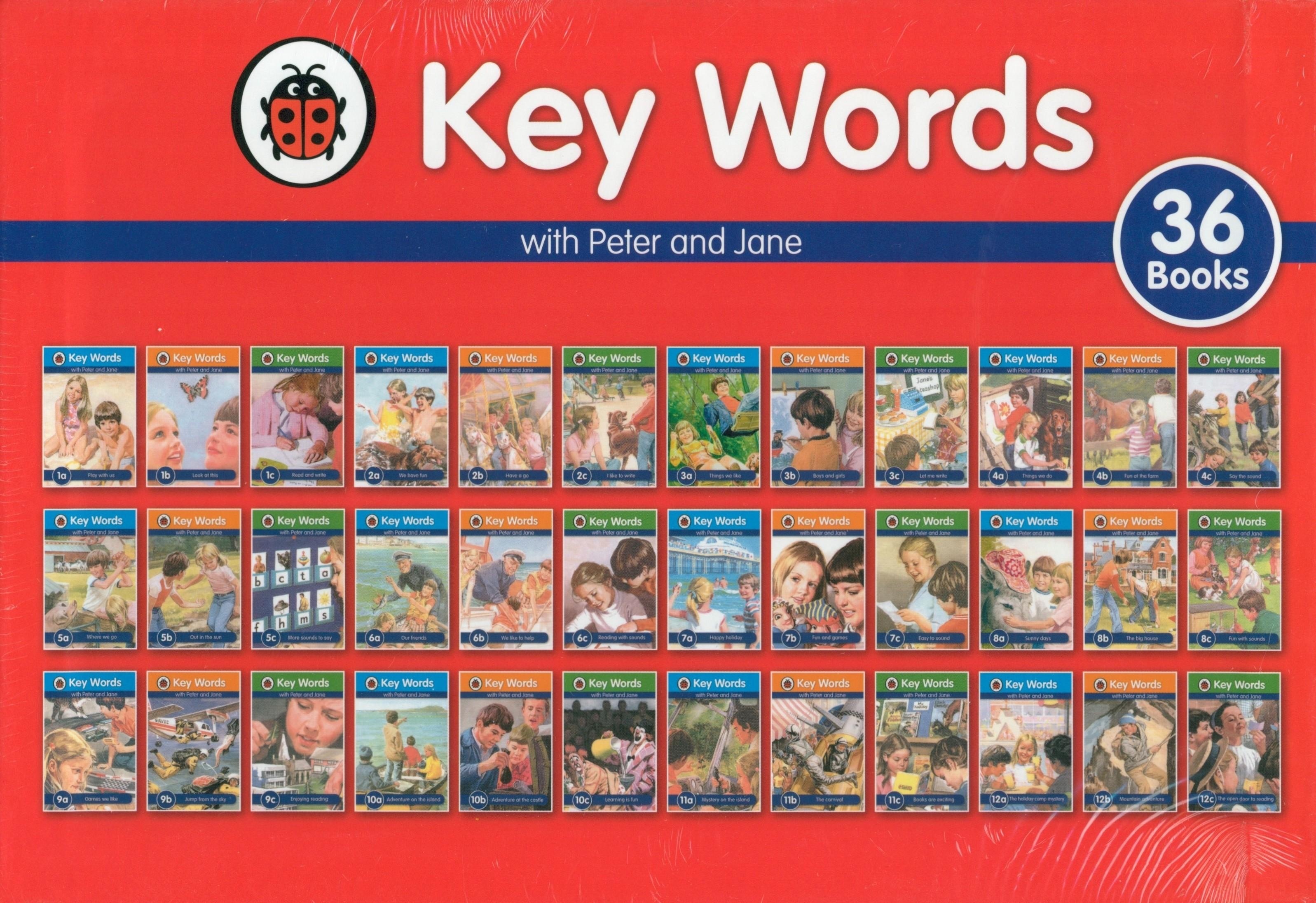 Key Words with Peter and Jane Collection  36 books