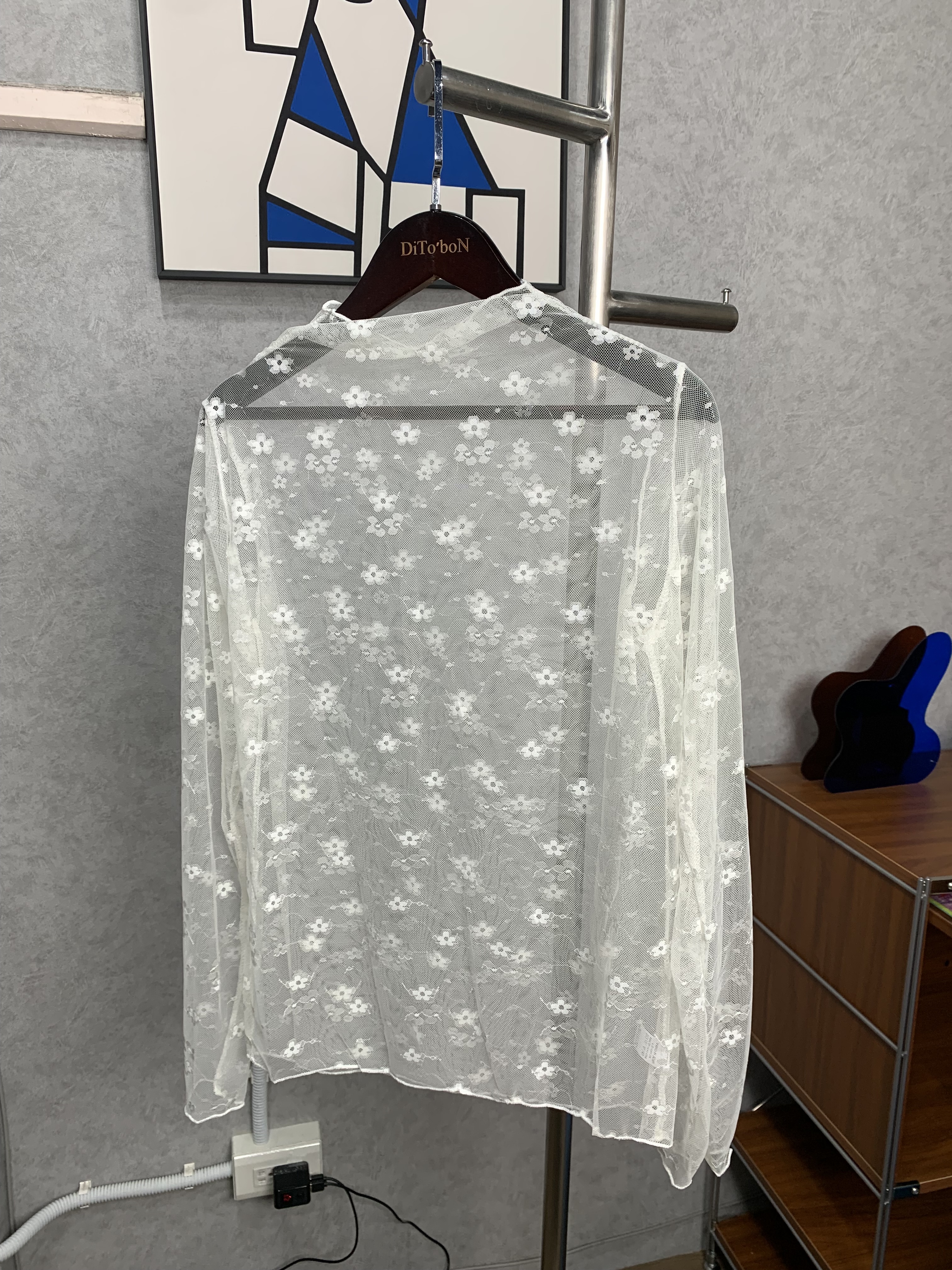 963 小花透膚打底 - 3 colors