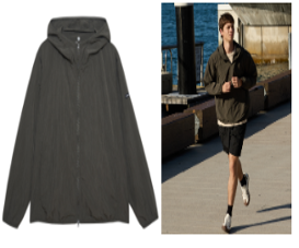 XC146 Pillowdy Basic Windbreaker - KHAKI 卡其