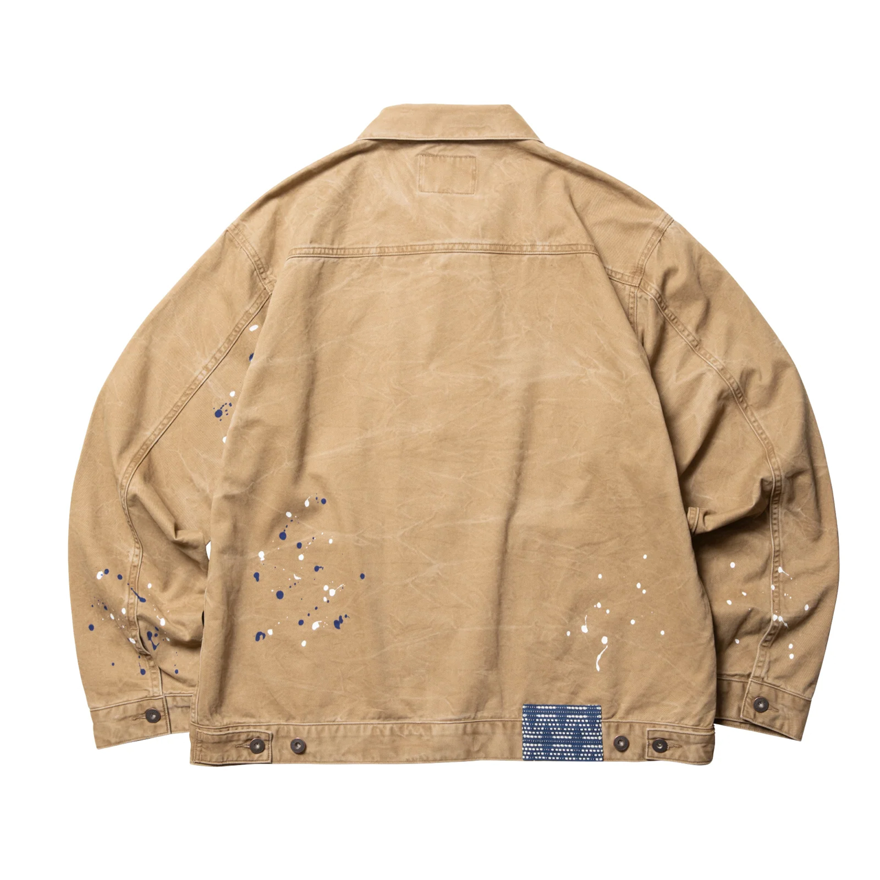 LIBERAIDERS 26SS GARMENT DYED TRUCKER JACKET