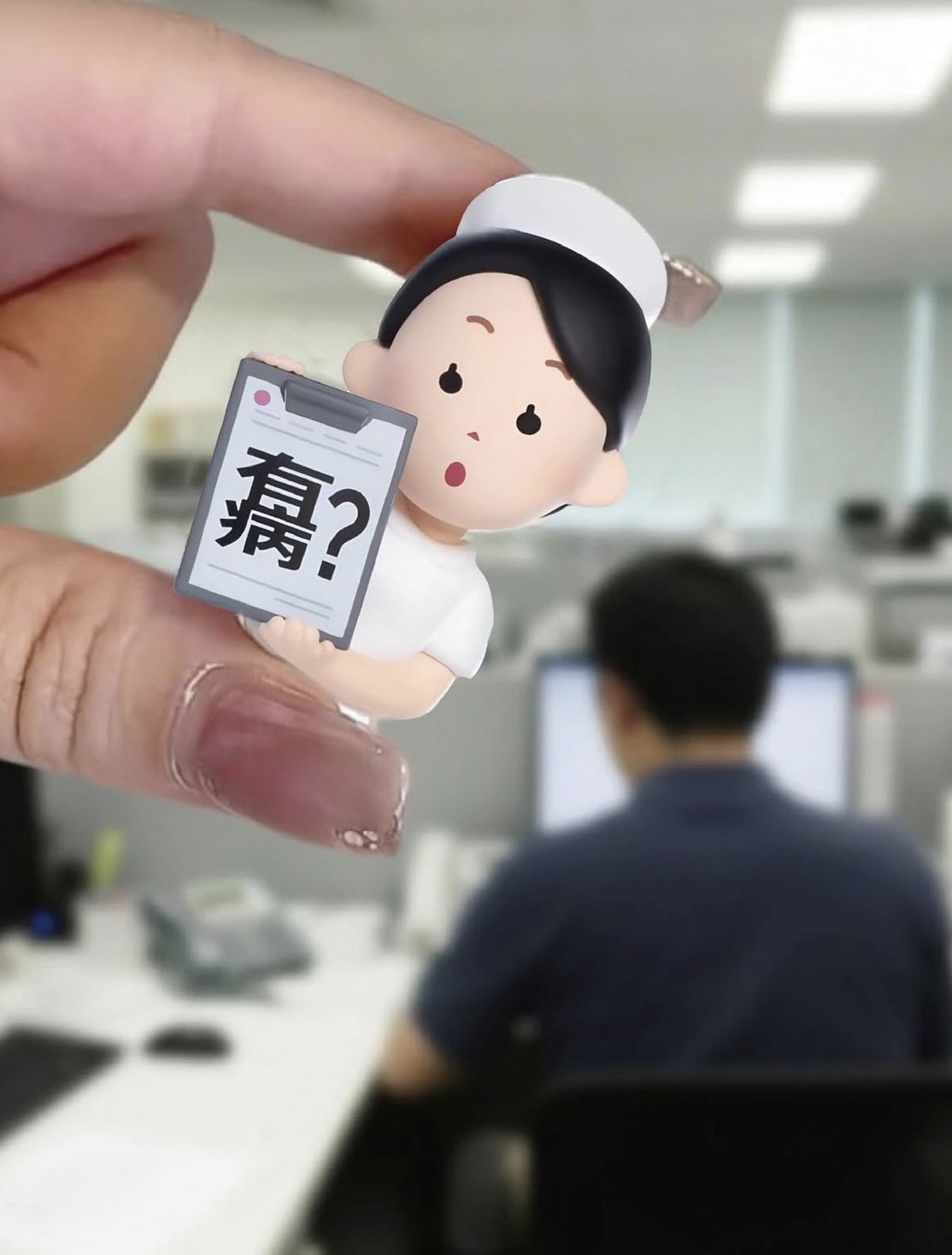 <正版授權> 插畫小人 情緒穩定 盲盒 公仔擺件