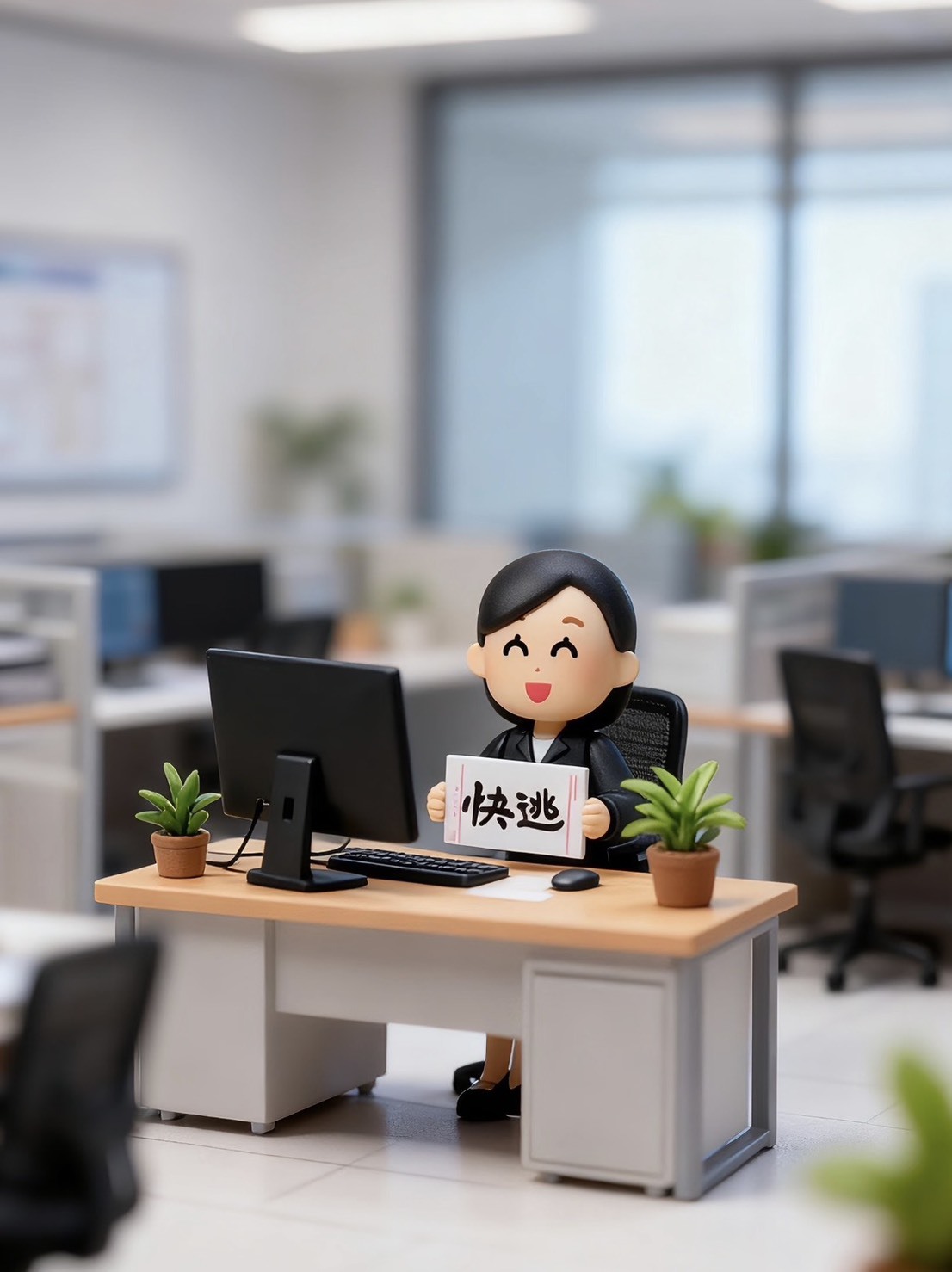 <正版授權> 插畫小人 情緒穩定 盲盒 公仔擺件