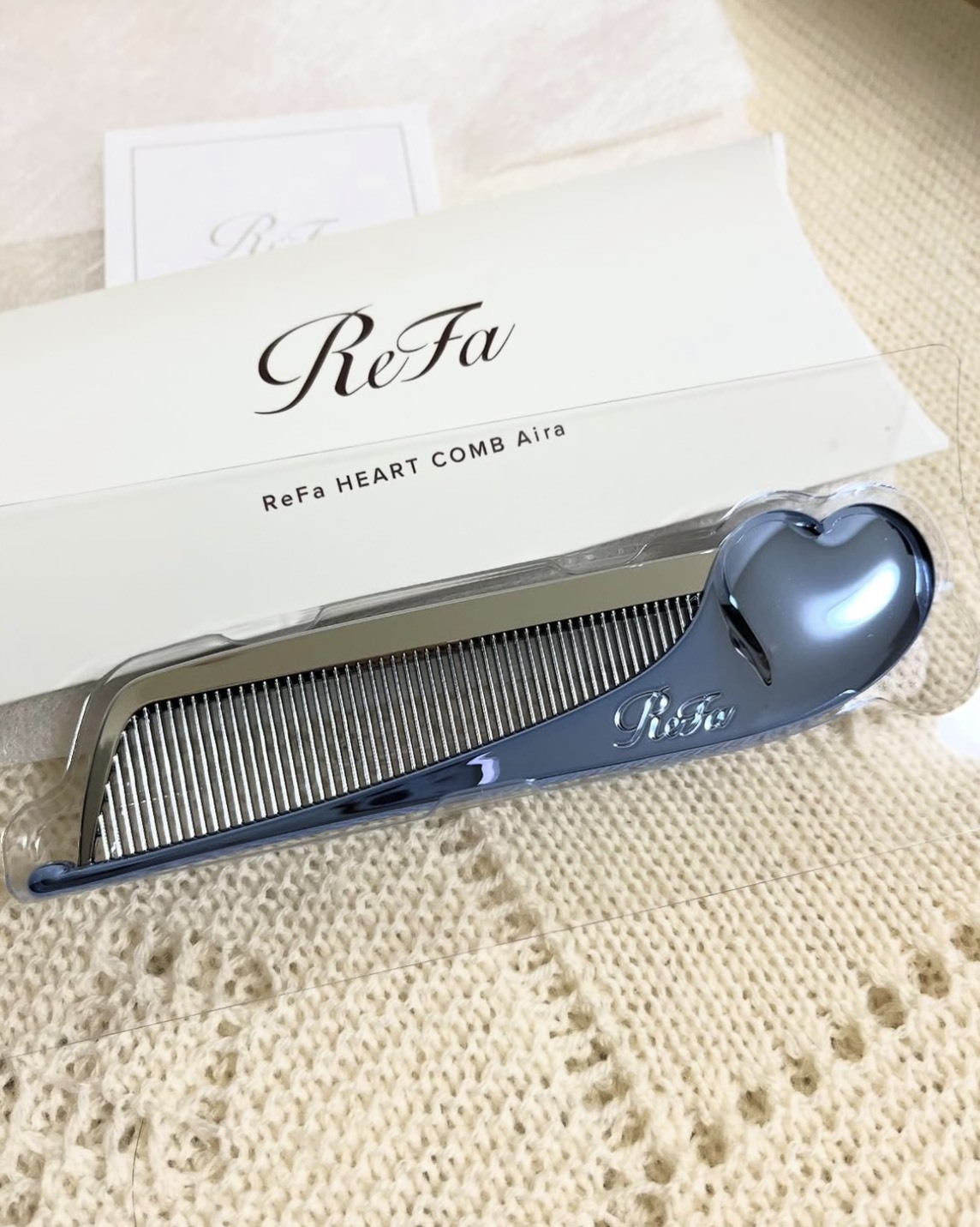 <日本限定🇯🇵> ReFa HEART COMB Aira 愛心防靜電尖尾梳 6色