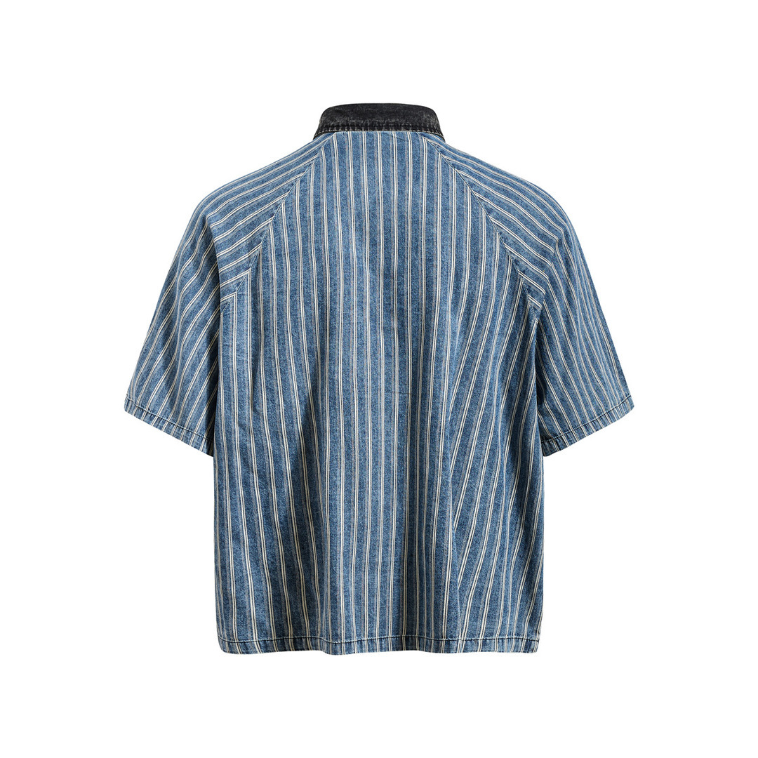 96復古俱樂部條紋POLO衫