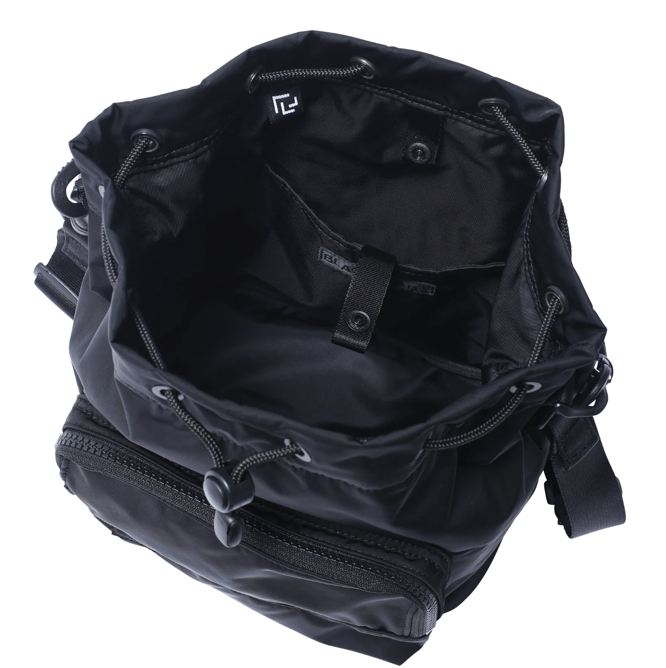 RAMIDUS TOKYO BLACK BEAUTY DRAWSTRING SHOULDER BAG