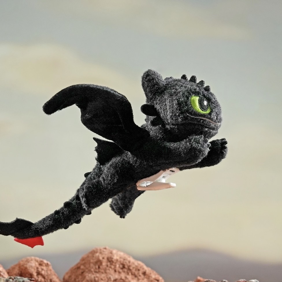 馴龍高手 沒牙 肩膀掛件 擺飾 夜煞 環球影城