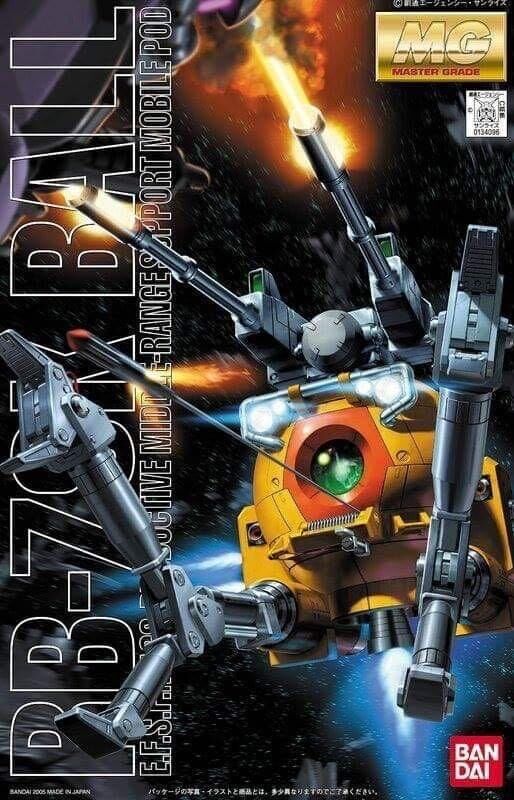 萬代 MG 1/100 球艇 RB-79 (08MS小隊) 組裝模型