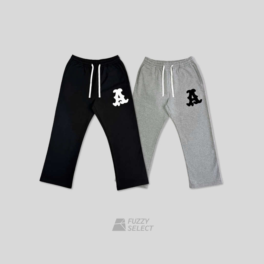 【逢甲FUZZY】MTA Sweat Pant A Logo 長褲 黑 灰 M25AWSP01