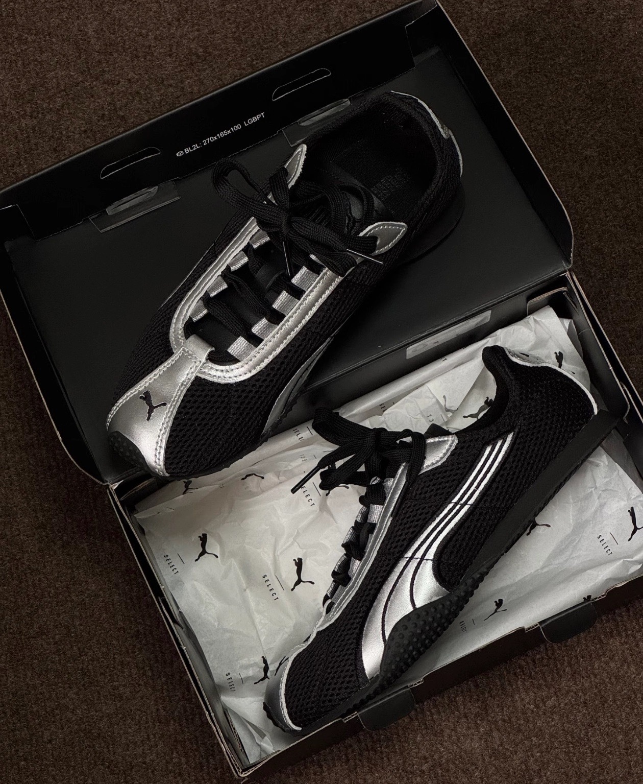 【預購】Puma H-Street OG 銀光黑 賽車鞋 40369202