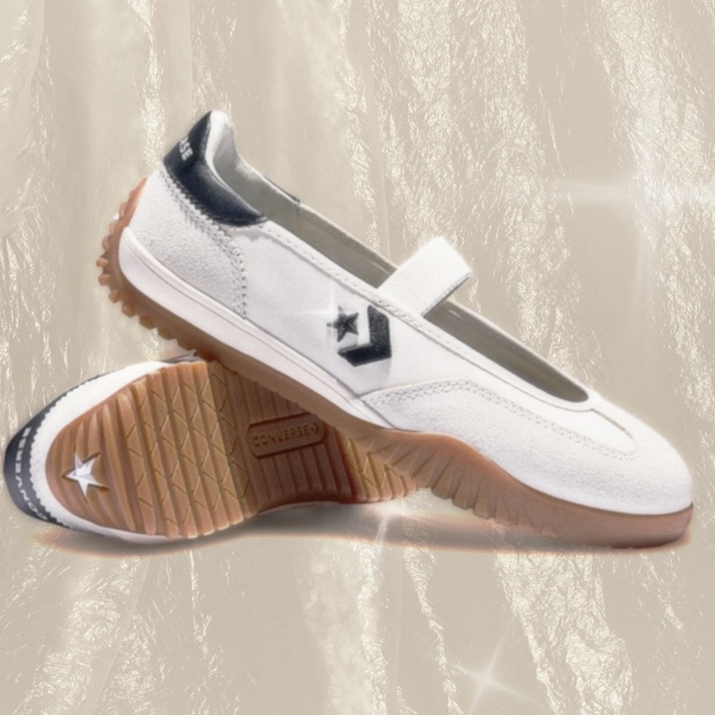 CONVERSE RUN STAR TRAINER BALLET FLAT SLIP EGRET 米白 芭蕾 平底鞋 匡威 A16250C