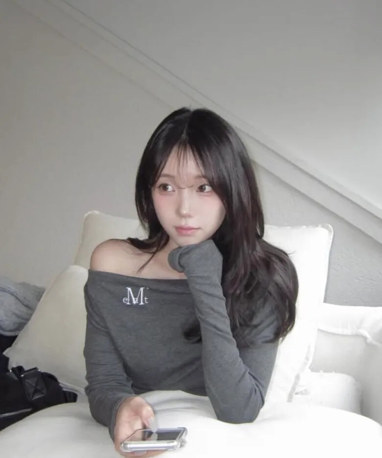 【現貨】韓國 MUCENT 刺繡一字領上衣 平口 露肩 薄長袖 4色