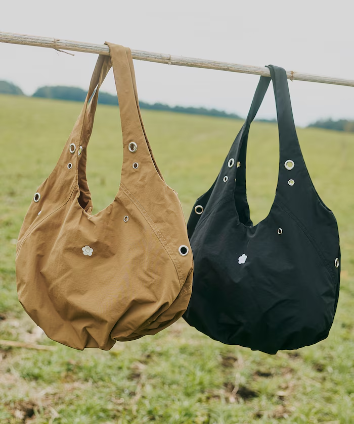 日本限定 MARY QUANT × PUBLUX 工裝系 TOTE BAG