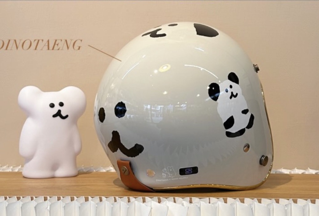 N401 DINOTAEGN  BOBO 亮面象牙白