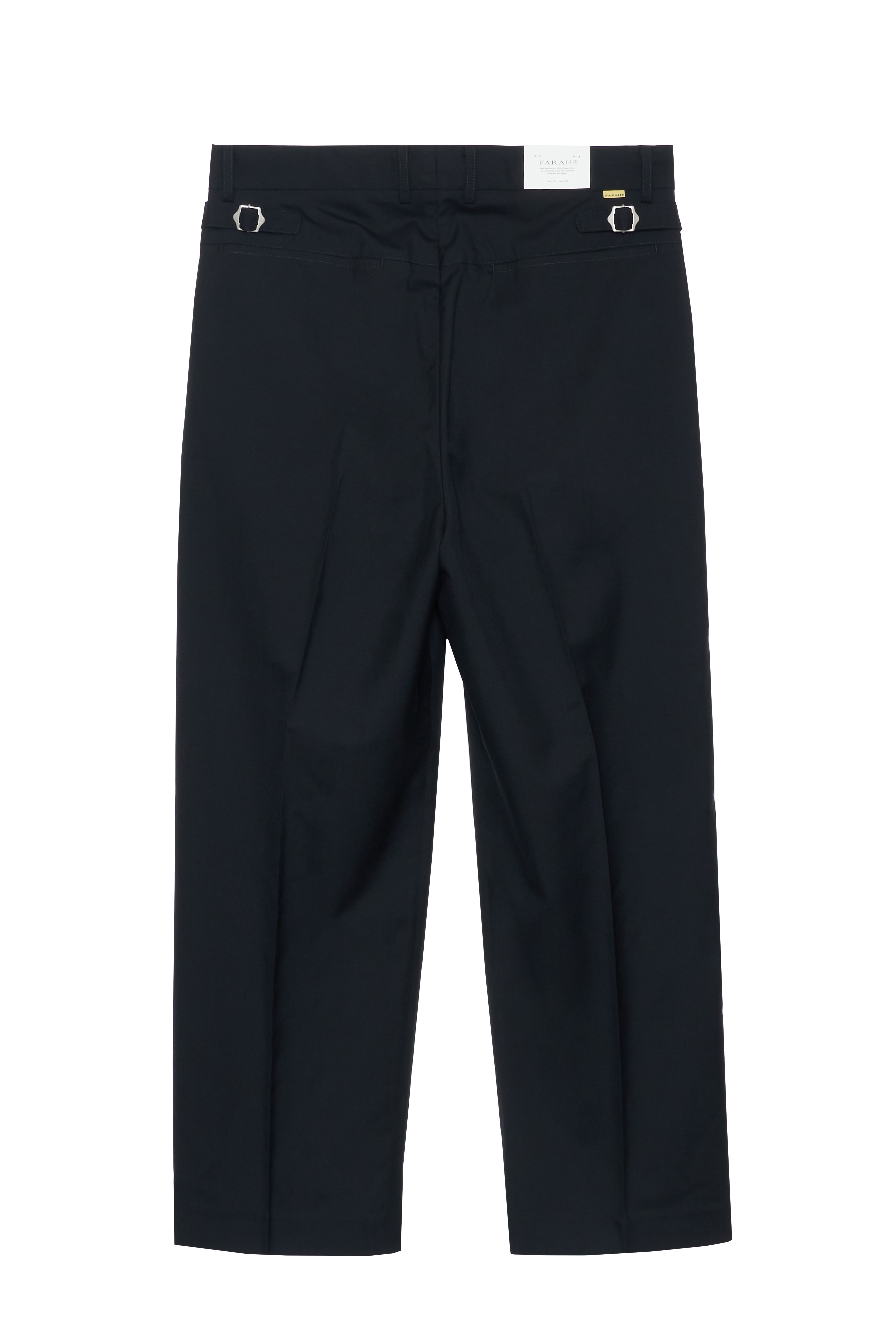 FARAH ONE TUCK WIDE SLACKS (2COL)