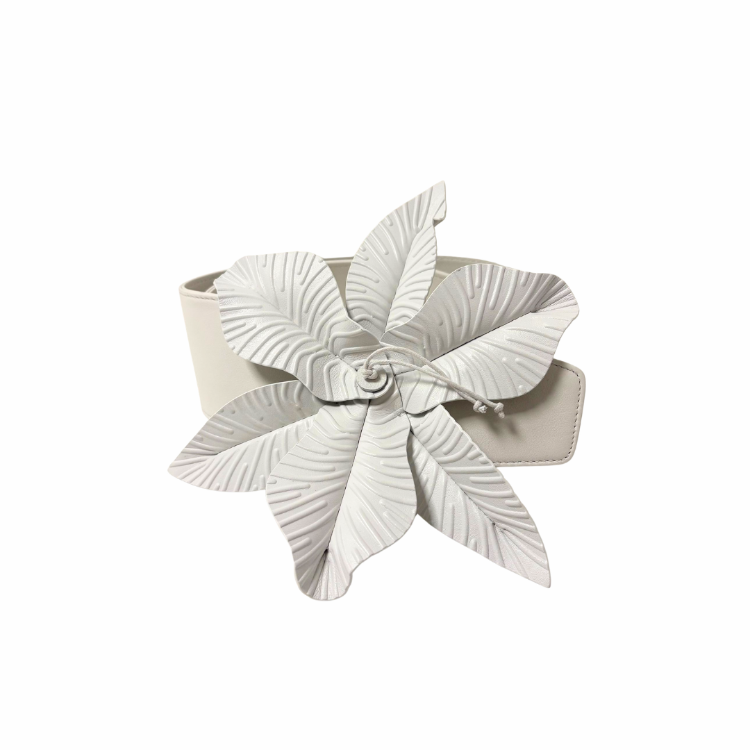 1AF0323-113 [ANNE FONTAINE] Carrietiff Belt White #P1225401 (EU)