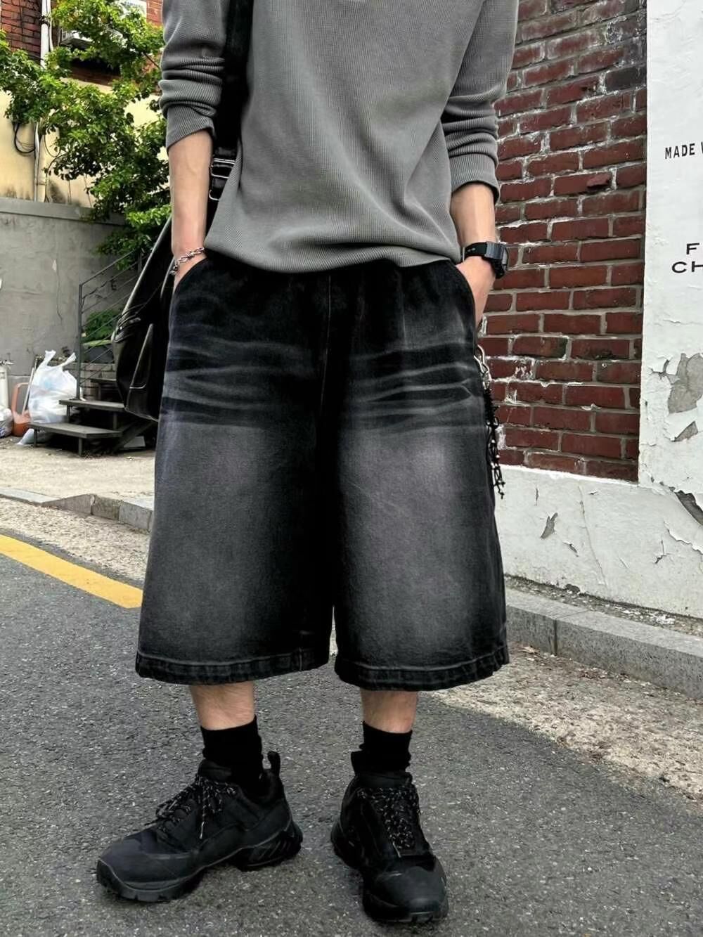 洗水牛仔短褲 DEPTH-002P