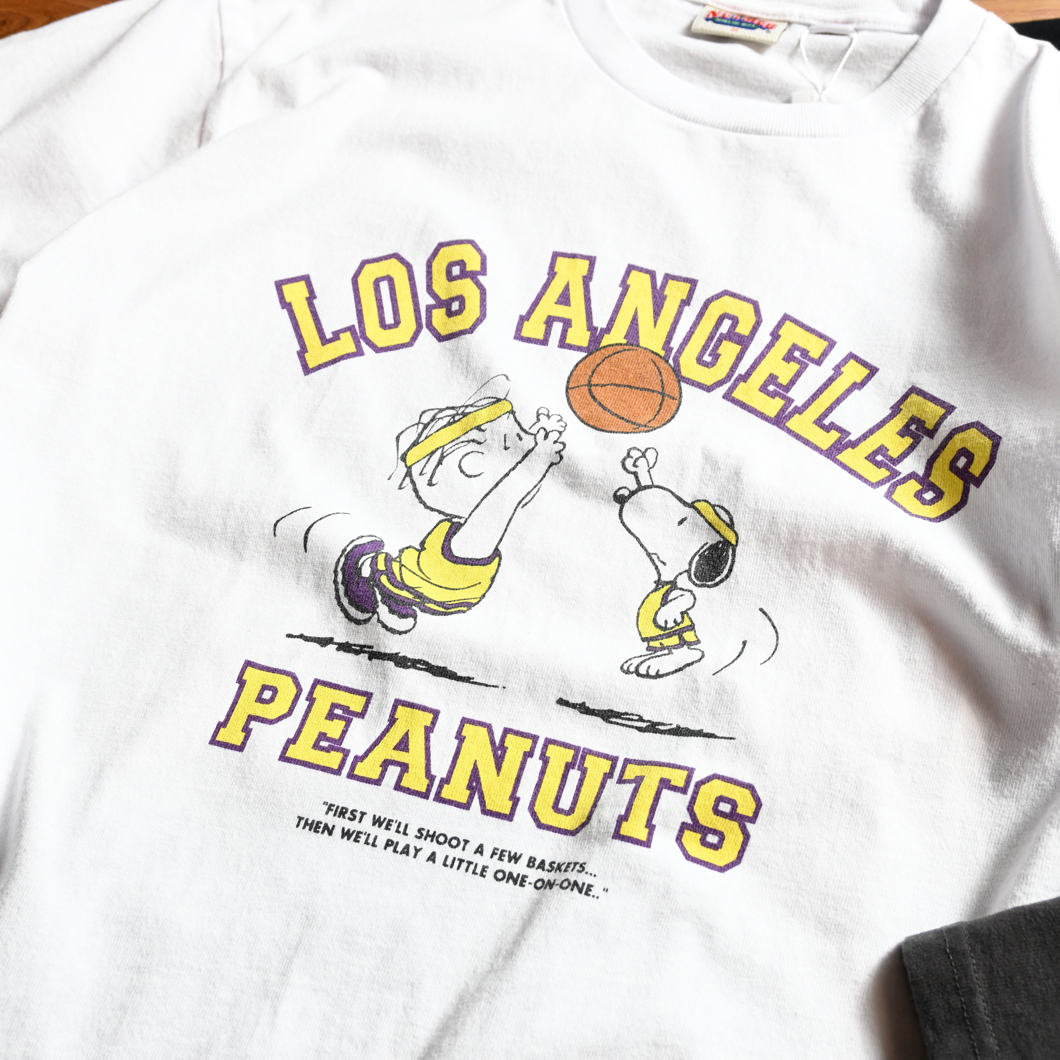 Peanuts x Nutmeg Tokyo LA Basketball Tee