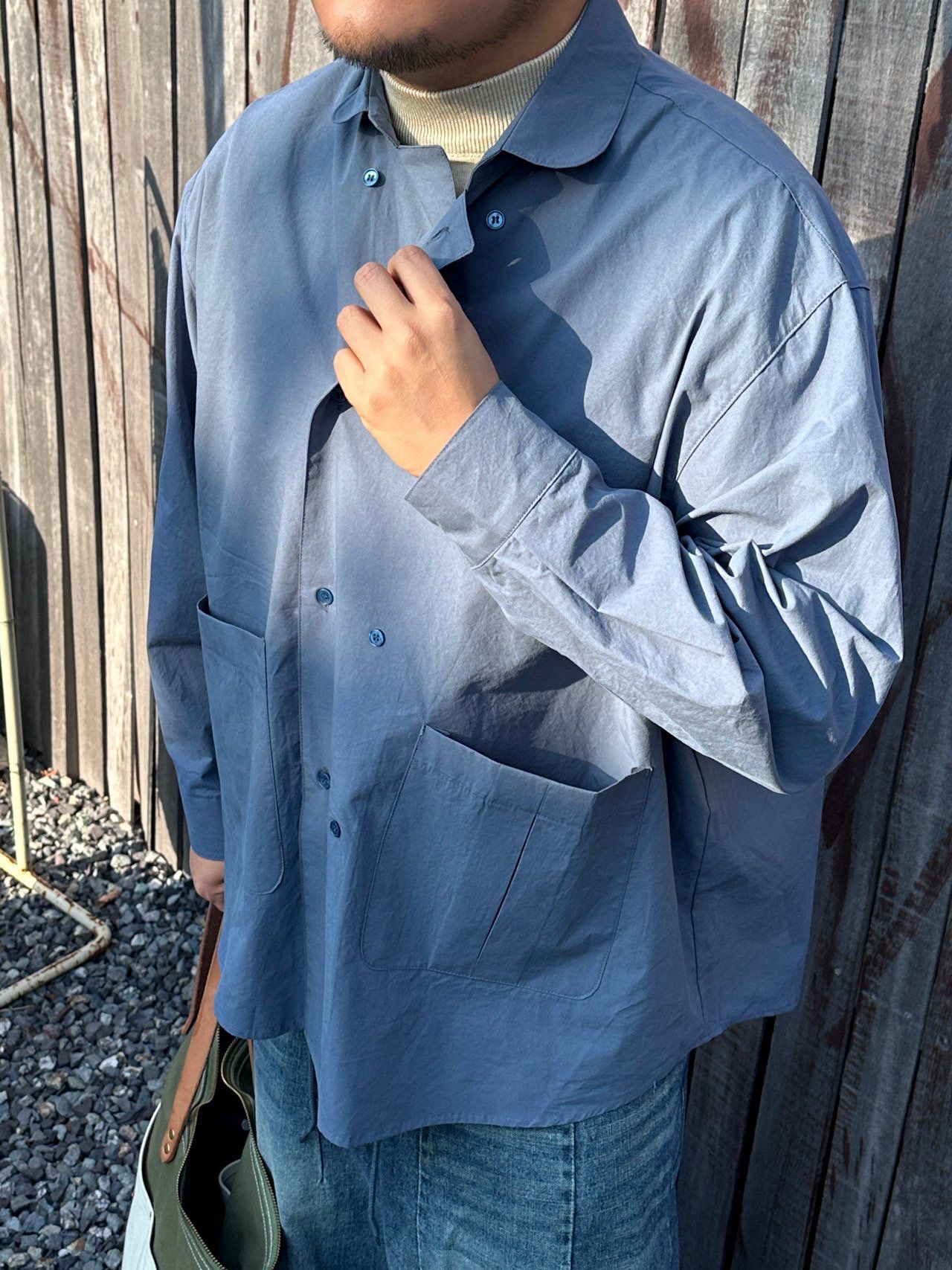 淨色長袖恤衫 LBT-011S