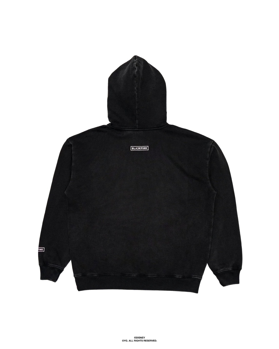 Disney x BLACKPINK Mickey Hoodie 炭灰色 帽T