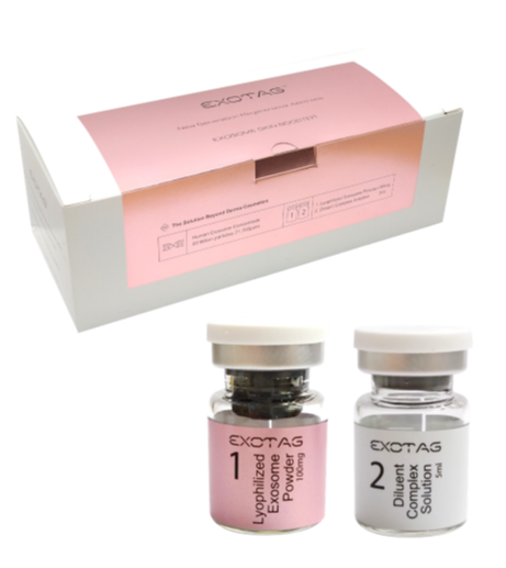 LE260322-C1-EXOTAG Regenerative Exosome Skin Booster-EXOTAG 再生肌原液 100MG*5 + 5ML*5(EXP-凍乾粉-27/1/2029+稀釋液-26/1/2029)