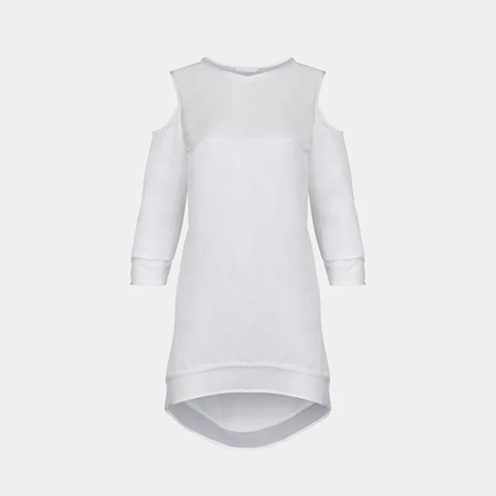 1AF0323-182 [ANNE FONTAINE] Musee Blouse White #P23F14001 (EU)