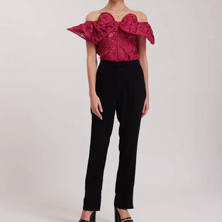 1AF0323-187 [ANNE FONTAINE] Nuance Top Fuchsia #P23F031706 (EU)