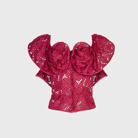 1AF0323-187 [ANNE FONTAINE] Nuance Top Fuchsia #P23F031706 (EU)