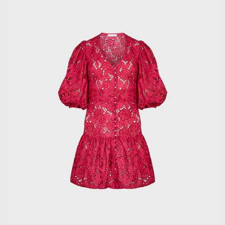 1AF0323-193 [ANNE FONTAINE] Sormiou Dress Fuchsia #P23F019706 (EU)