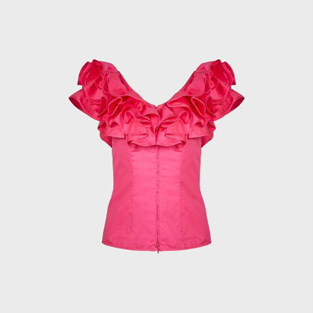 1AF0323-195 [ANNE FONTAINE] Abysse Top Pink #P22F014753 (EU)