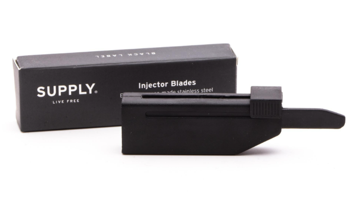 Supply Black Label 頂級單刃噴射式刮鬍刀片 (每盒內含 8 片)