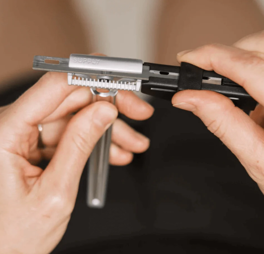 Supply Black Label 頂級單刃噴射式刮鬍刀片 (每盒內含 8 片)