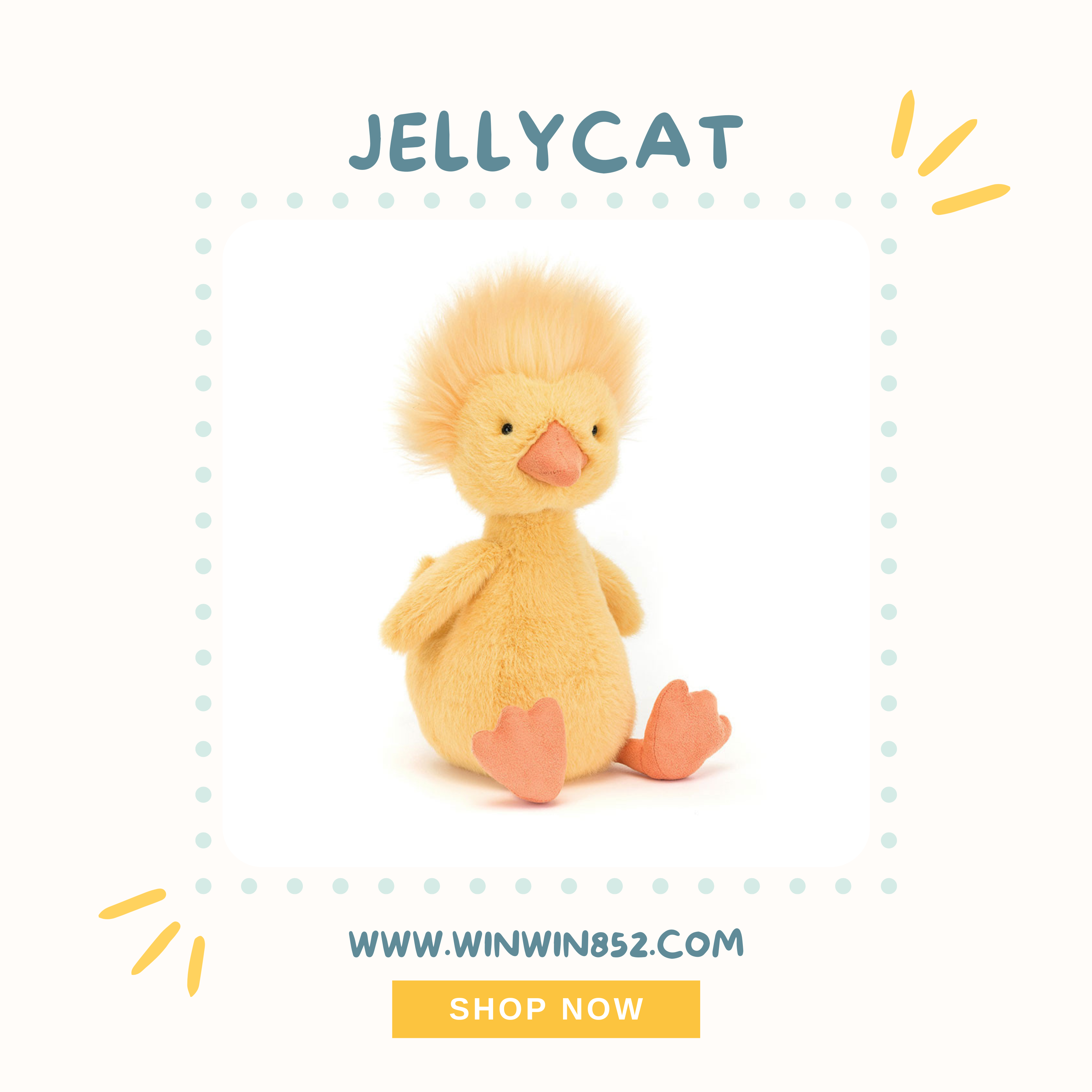 Jellycat Dorit Duckling