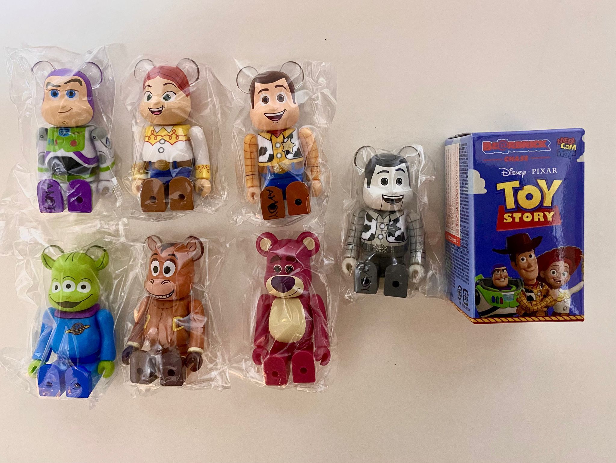 BEARBRICK CHASE TOY STORY