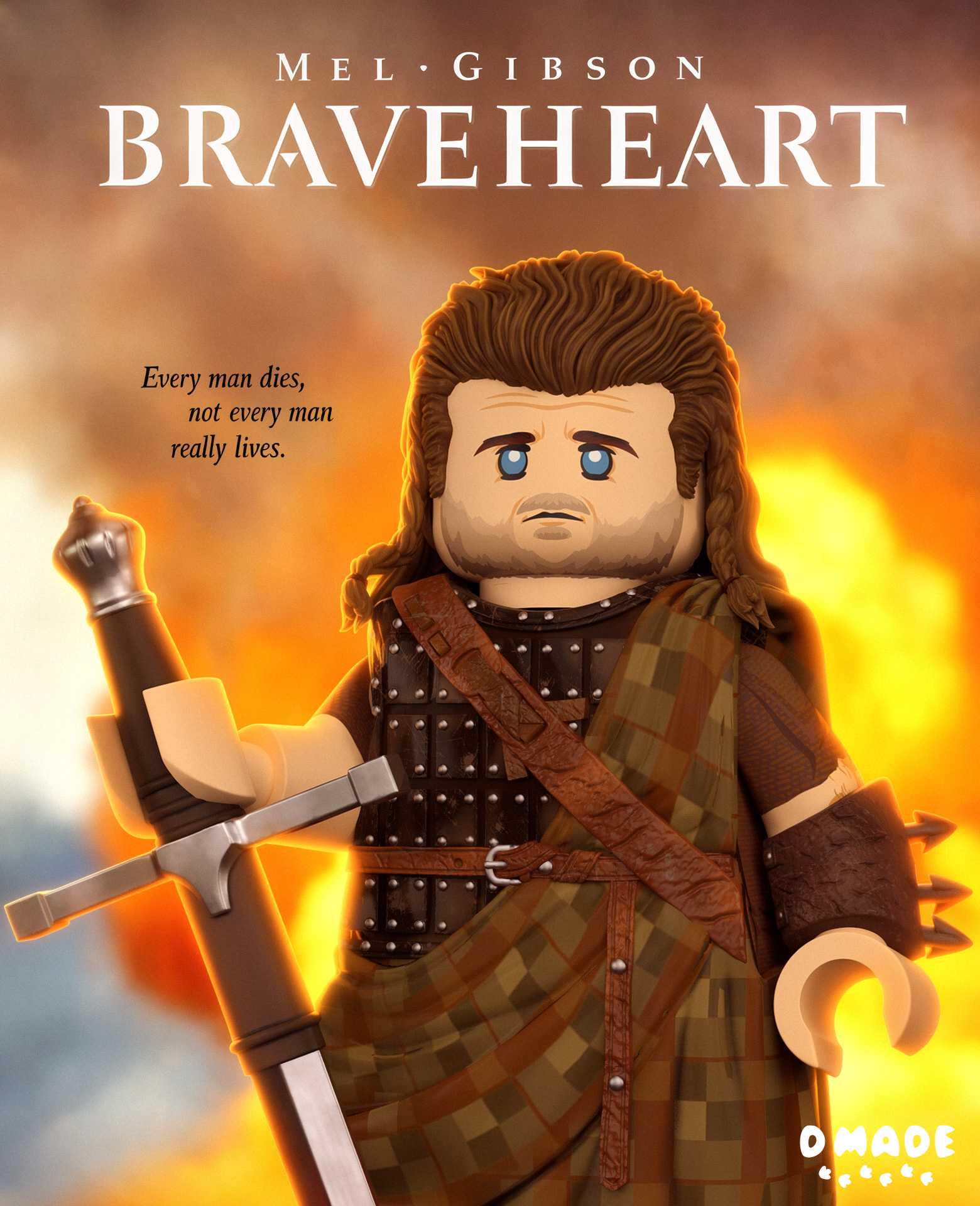 [D Made][Preorder] Braveheart William Wallace [UVprinted]
